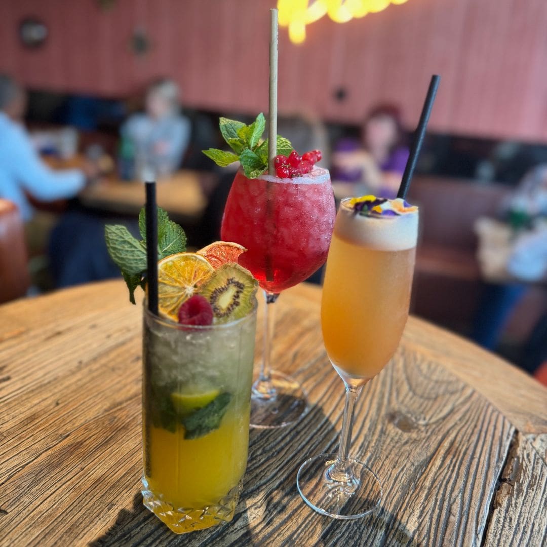 Cocktails côté brasserie Queen Mamma, restaurant italien à Amnéville