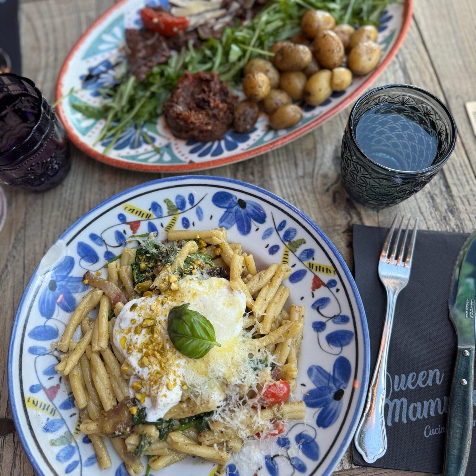 Pâtes italiennes au restaurant Queen Mamma – Waves, Zac Augny