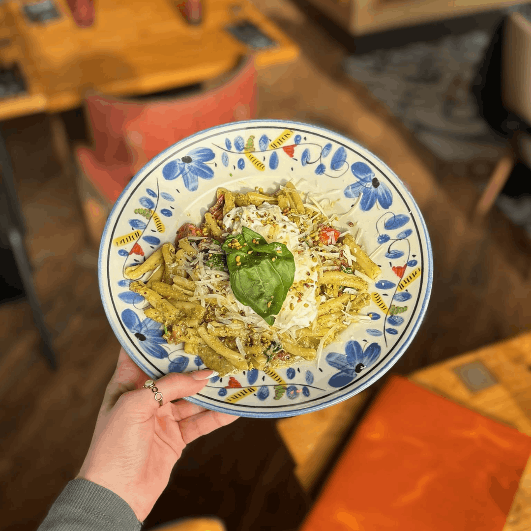 Plat de pâtes italiennes restaurant Grigy Metz